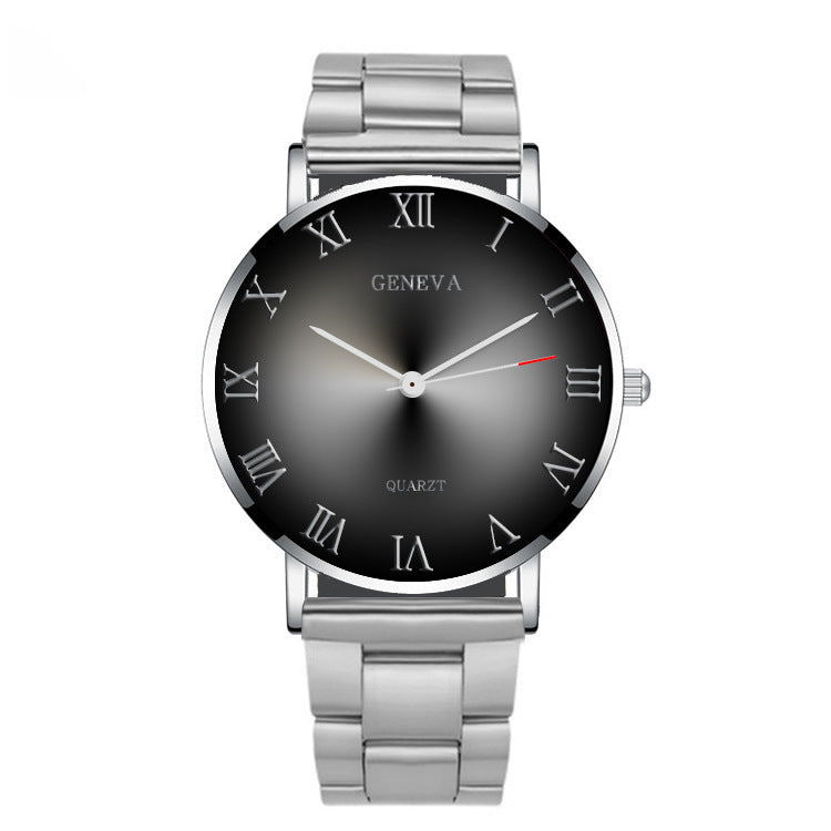 Reloj de hombre con números romanos