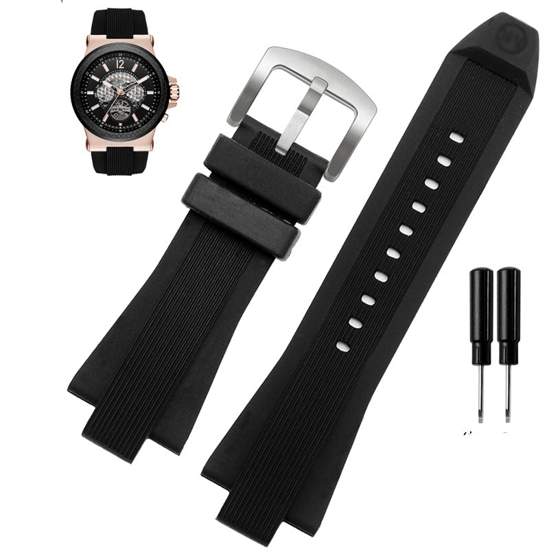 Waterproof silicone strap