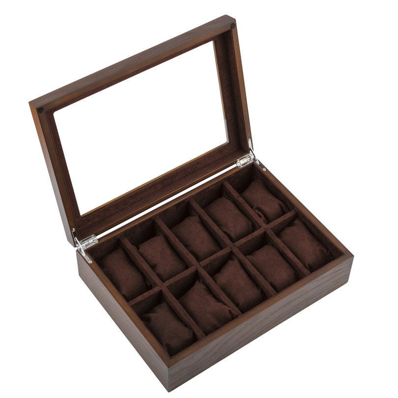 Wooden Skylight Luxury Fashion Watch Display Box