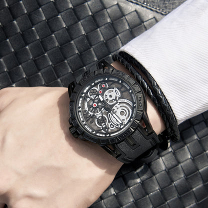 Belt waterproof Japanese quartz watch
