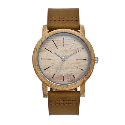 Men and women bamboo watch