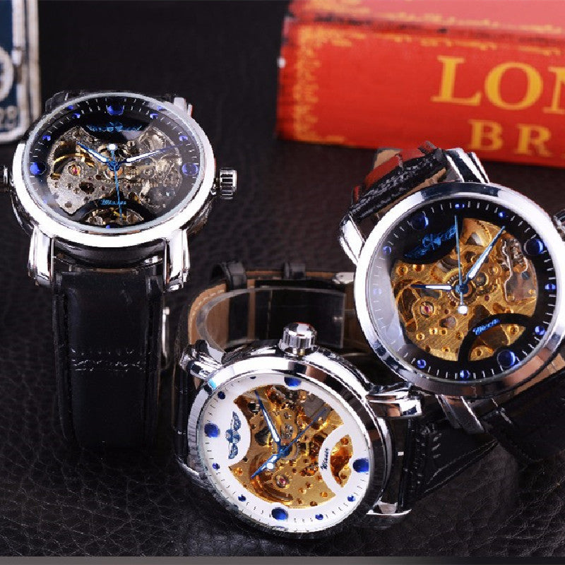 Fashion Casual Hollow Automatic Mechanical Watch