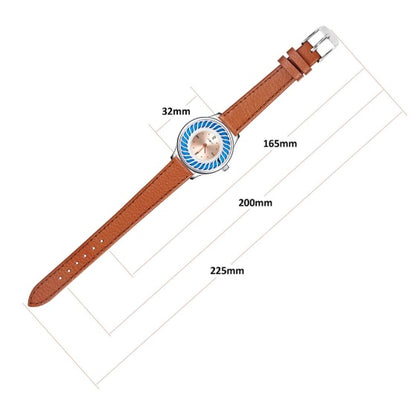 Stainless steel aromatherapy watch