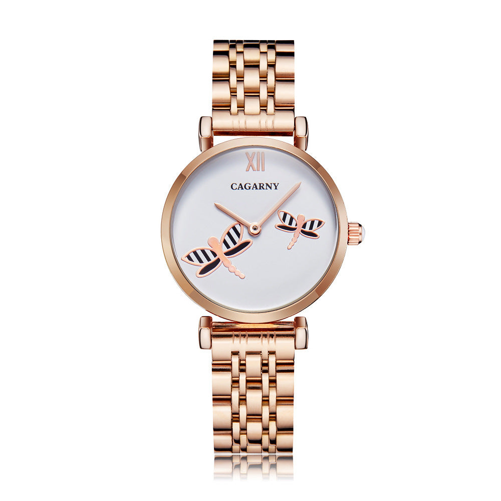 Reloj Gypsophila con diamantes para mujer.