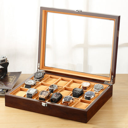 Wooden sunroof watch box display box