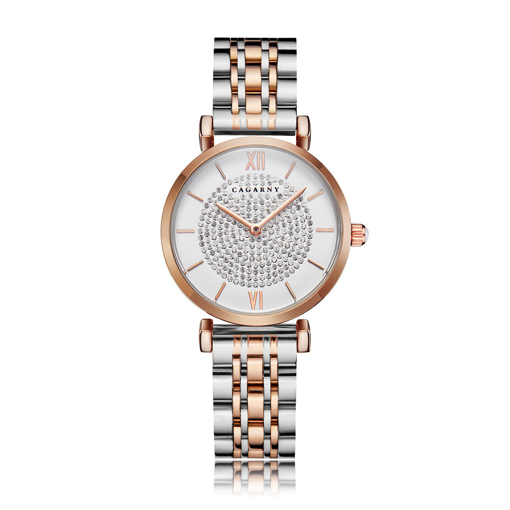 Reloj Gypsophila con diamantes para mujer.