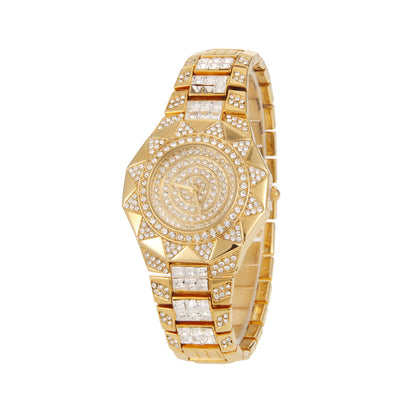 Chrysanthemum dial delicate Gypsophila ladies watch