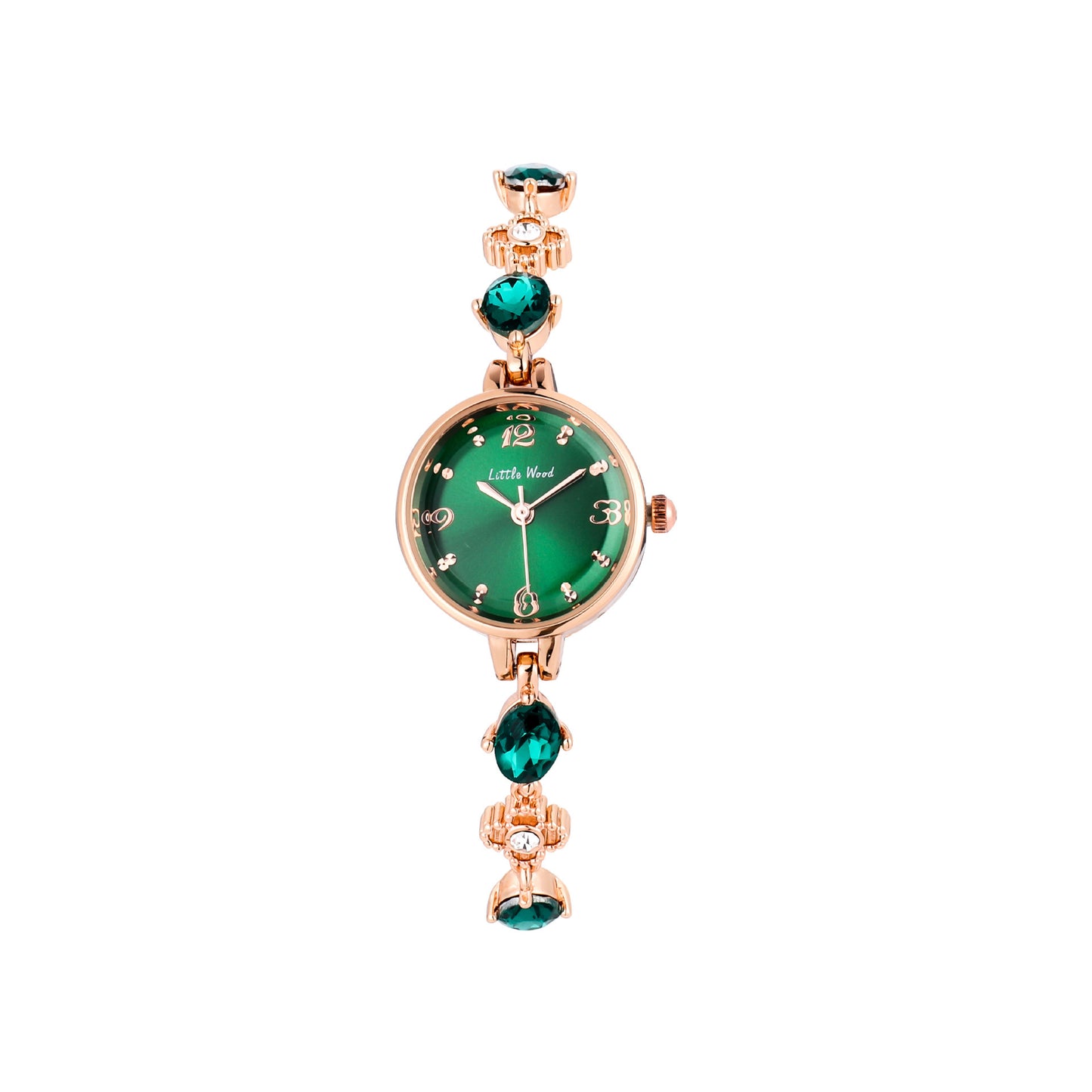 Reloj verde pequeño, sencillo y elegante, reloj de pulsera para mujer, reloj de regalo, reloj de jade