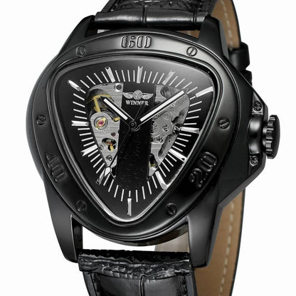 Hollow triangle men's Automatic Watch