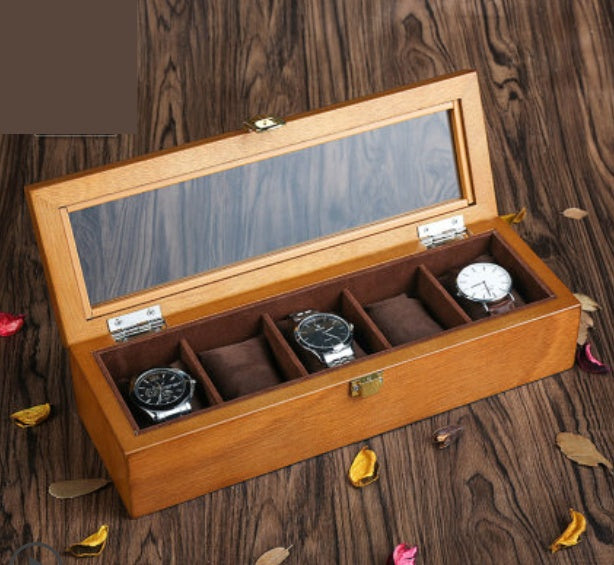 Wooden watch box