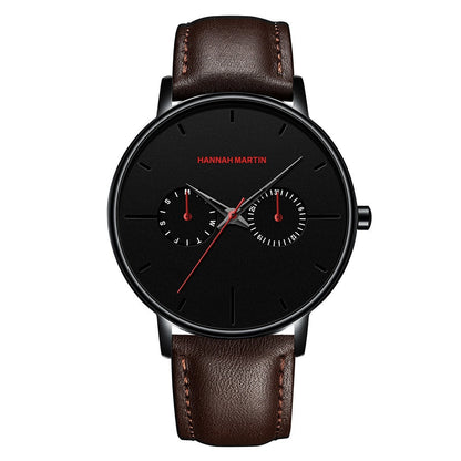 The first layer of leather watch