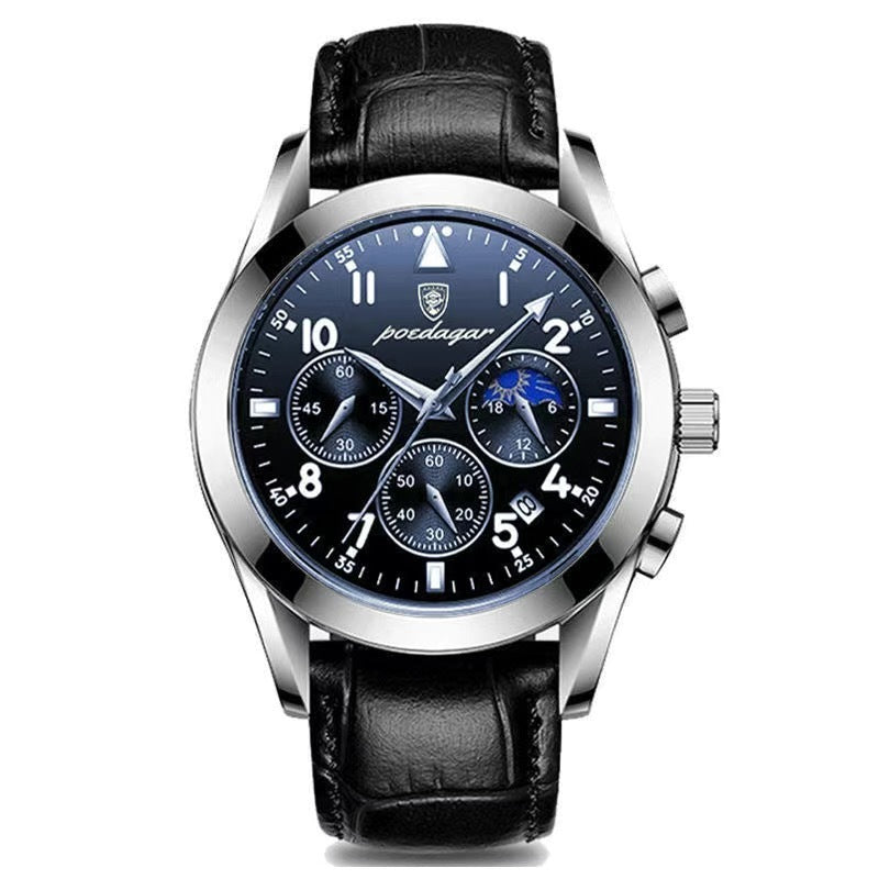 Reloj multifunción para hombre, resistente al agua y luminoso.