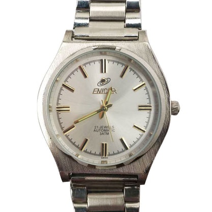 Inger 3 star stainless steel double calendar electronic watch
