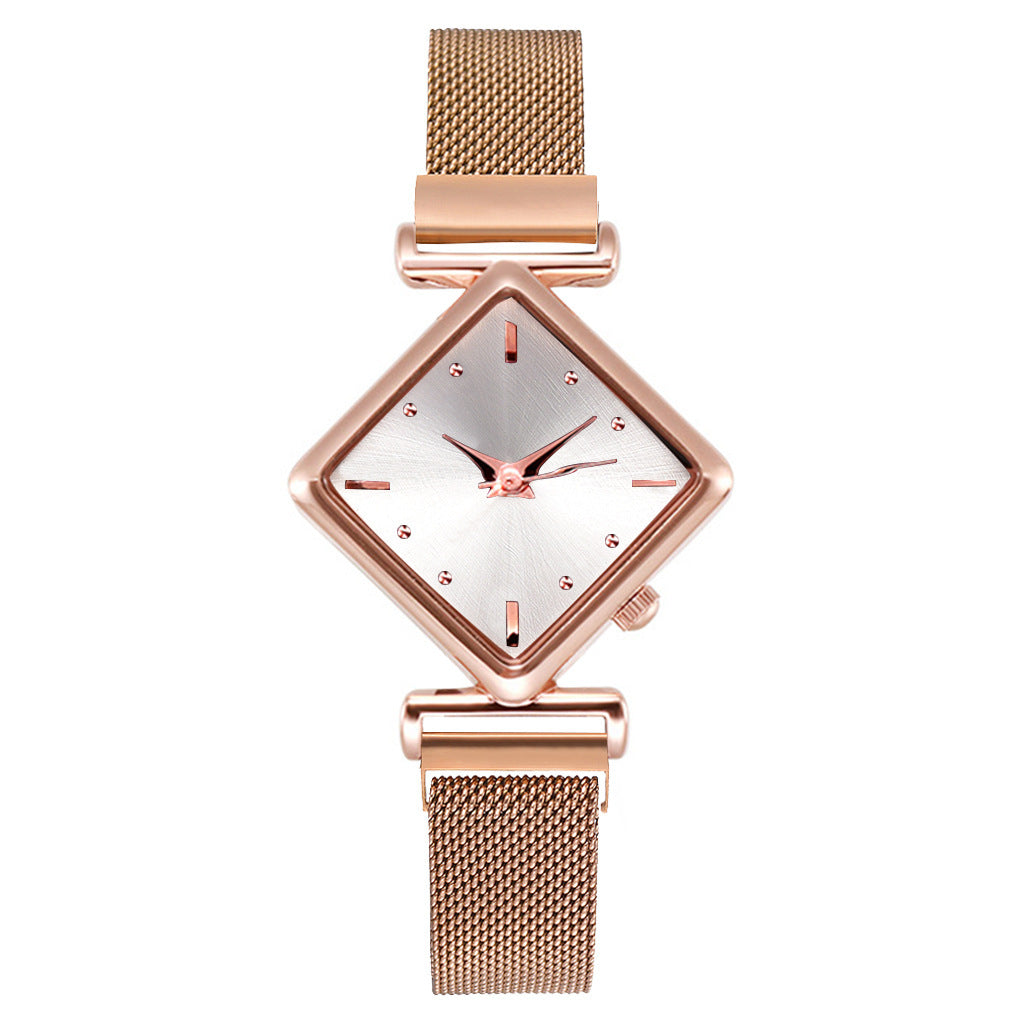 Pulsera de reloj de diamantes