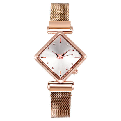 Pulsera de reloj de diamantes