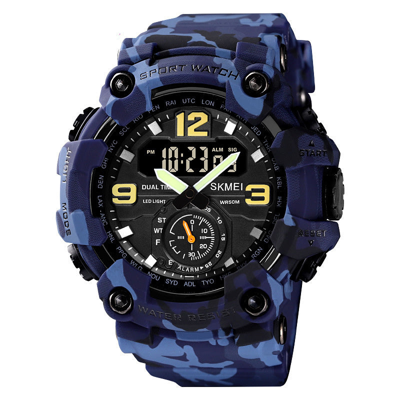 European And American Style Men's Outdoor Mountaineering Watch For Students