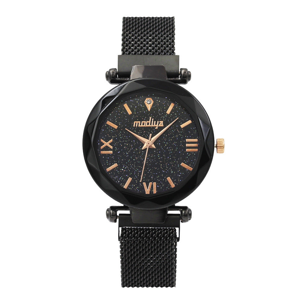 Reloj de cuarzo para mujer, conjunto de pulsera y reloj