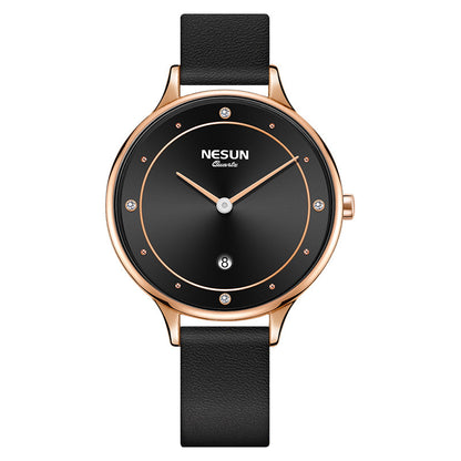 Ladies fashion simple quartz watch