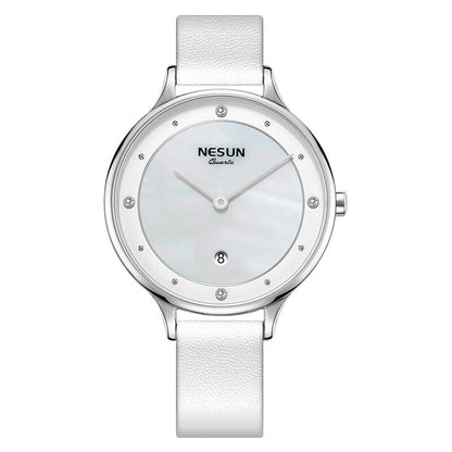 Ladies fashion simple quartz watch