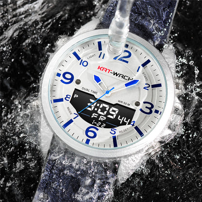 Luminous quartz watch