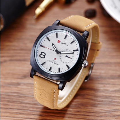 Una marca de relojes de moda de moda en Corea del Sur son los relojes con cinturón electrónico para hombres y estudiantes. Relojes de lujo para hombres.