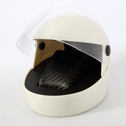 Helmet-shaped watch display box