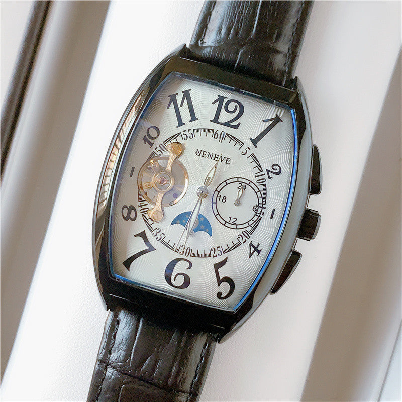 Automatic calendar mechanical watch