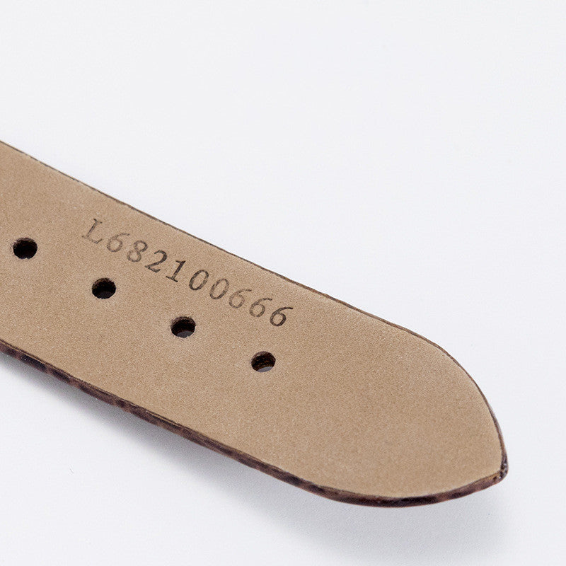 Leather ultra-thin strap