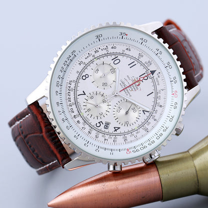 6-pin quartz watch with calendar