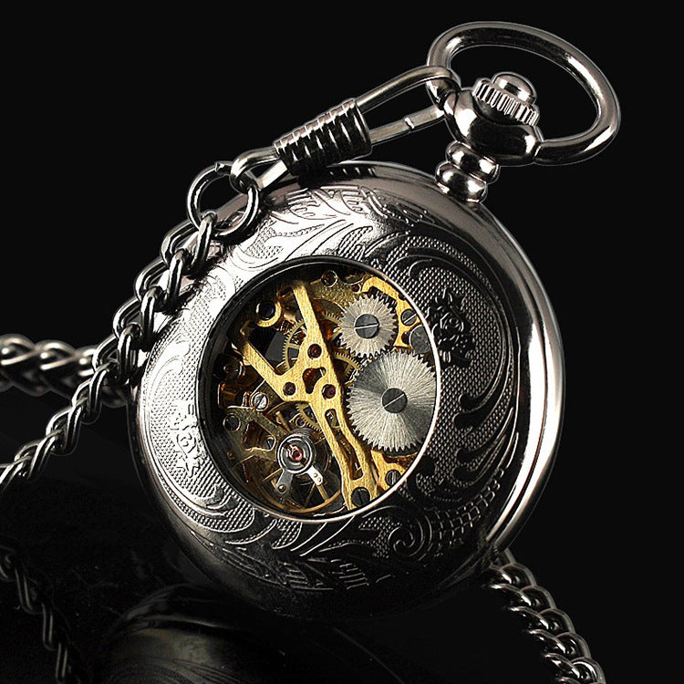 Vintage mechanical pocket watch