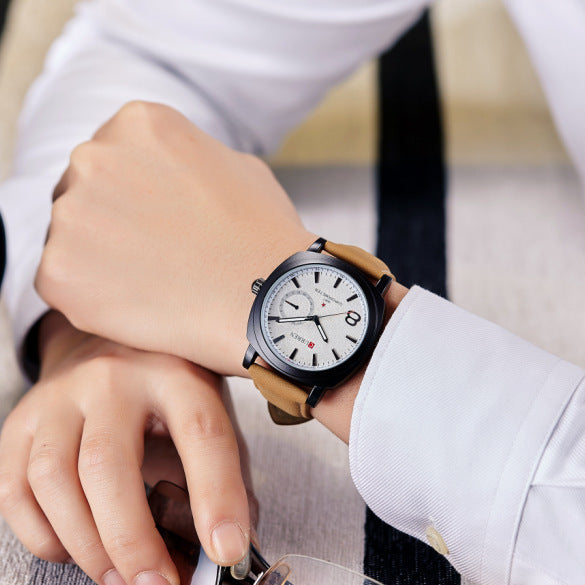 Una marca de relojes de moda de moda en Corea del Sur son los relojes con cinturón electrónico para hombres y estudiantes. Relojes de lujo para hombres.