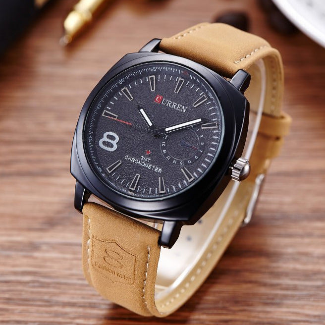 Una marca de relojes de moda de moda en Corea del Sur son los relojes con cinturón electrónico para hombres y estudiantes. Relojes de lujo para hombres.