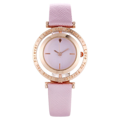 Women's Fashion Rotatable Dial Quartz Watch