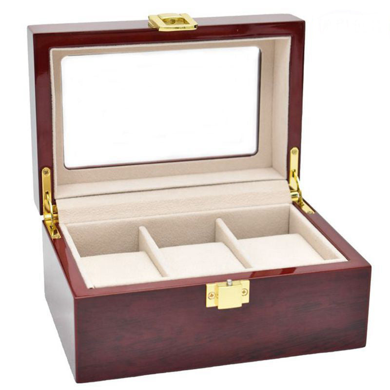 Painted Wooden Watch Box High-End Watch Storage Box