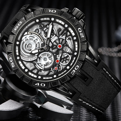 Belt waterproof Japanese quartz watch