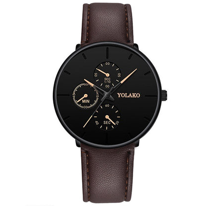 Classic casual business quartz watch