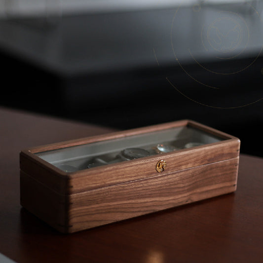 Solid Wood Mechanical Watch Storage Display Box