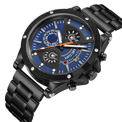 Steel Belt Multifunctional Sports Watch