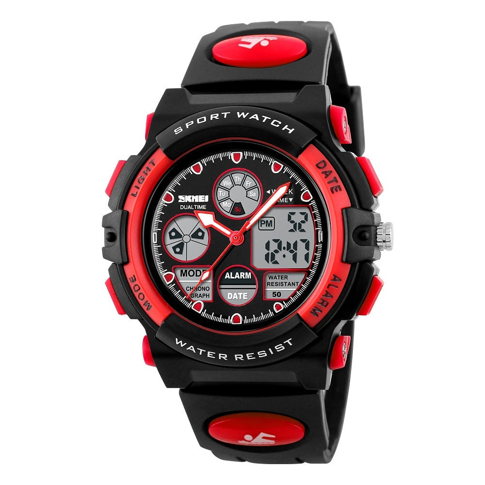 Outdoor Leisure Luminous Multi-functional Waterproof Electronic Watch