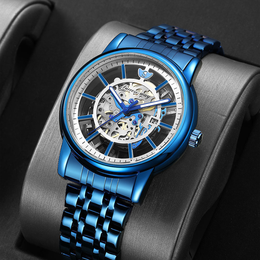 Reloj hueco de moda para hombre de negocios