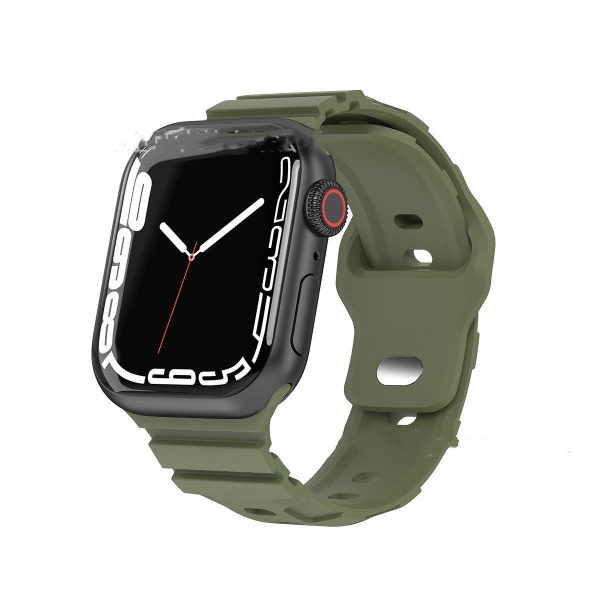 Correa de gel de sílice para iWatch deportiva, transpirable y absorbente del sudor