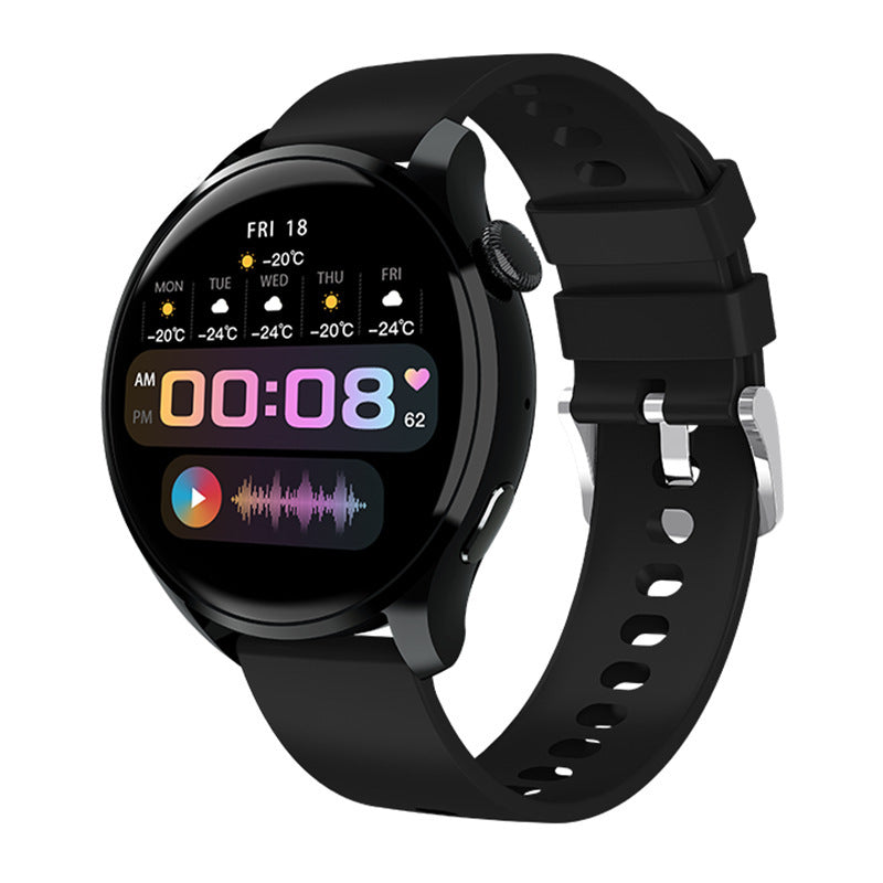 Reloj deportivo inteligente con podómetro y frecuencia cardíaca con llamada Bluetooth