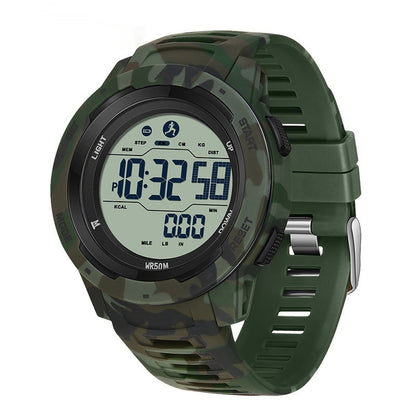 Sanda Calories Waterproof Multifunctional Shockproof Smart Men's And Women's Watch