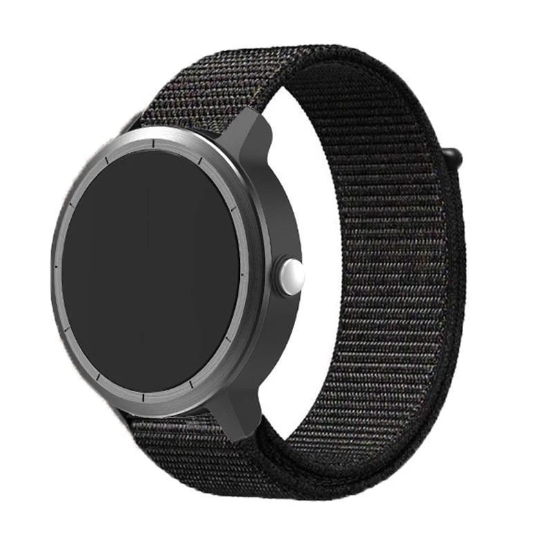 Correa de nailon tejida para Garmin Vivoactive 3
