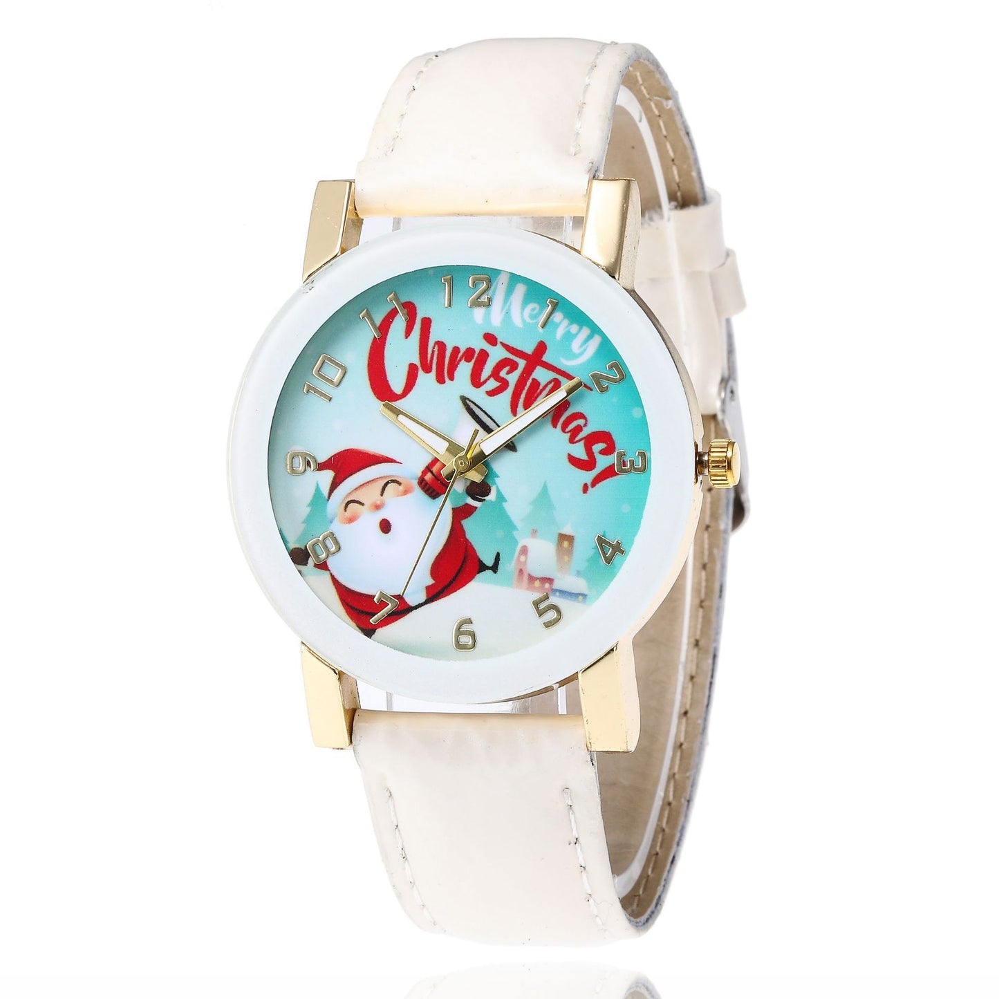 Reloj navideño informal de moda para niños