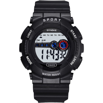 Reloj deportivo para exteriores para hombre, resistente al agua, multifunción, alarma, pantalla grande