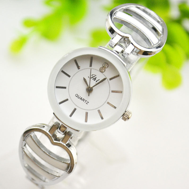 Reloj de cuarzo con pulsera resistente al agua