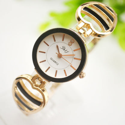 Reloj de cuarzo con pulsera resistente al agua