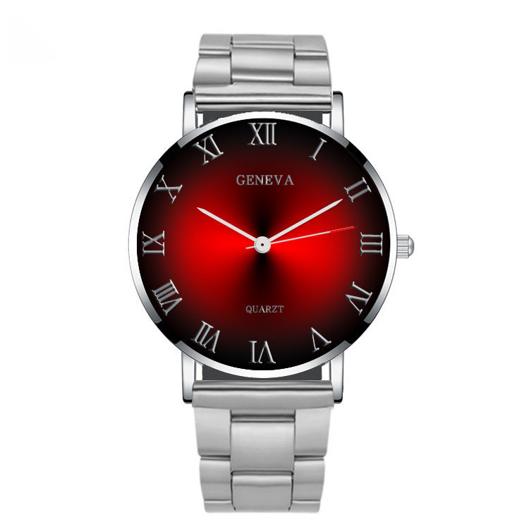 Reloj de hombre con números romanos