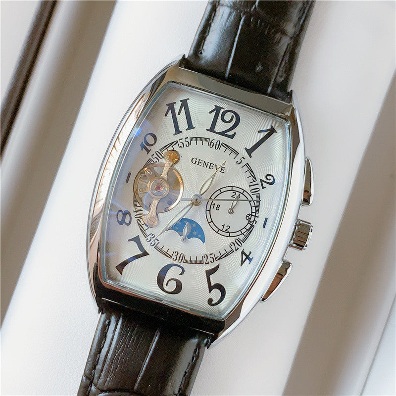 Automatic calendar mechanical watch